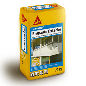 Empasta paredes interiores con un producto de 1 solo componente - Sika MonoTop® Empaste Exterior