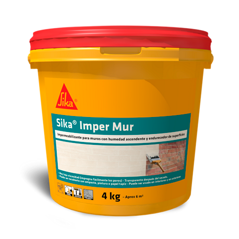 Muros con humedades ascendentes - Sika® Imper Mur