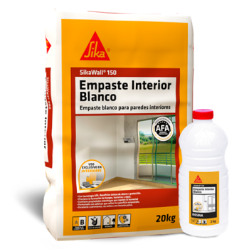 Empaste paredes interiores con un empaste tecnlogía AFA - Empaste Interior Blanco